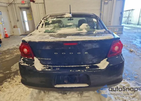 2013 Dodge Avenger Se from USA, damaged, VIN 1C3CDZAB3DN755873